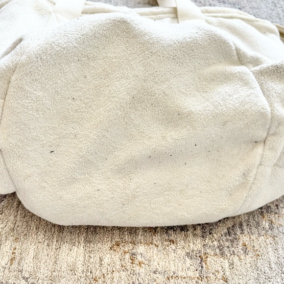 Stoney Clover Lane Bucket/Tote/Shoulder Bag Terry Cloth Trendy Functional - Picture 3 of 7